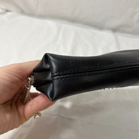 Mary Kay MK Logo Makeup Cosmetic Travel Bag Pouch Black Pink Small Girlfriend - Picture 2 of 9